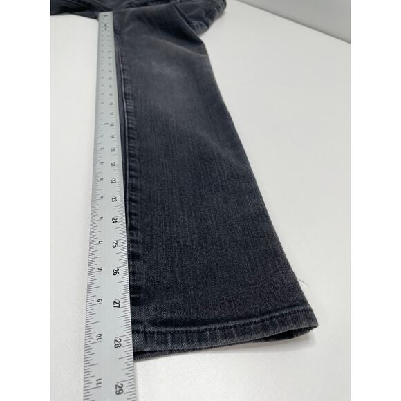 American Eagle AE 360 Extreme Flex Slim Jeans Men's Size 26 x 30 Black Goth Punk - Picture 11 of 12